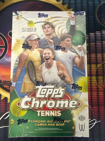 2026 Topps Chrome Tennis Hobby