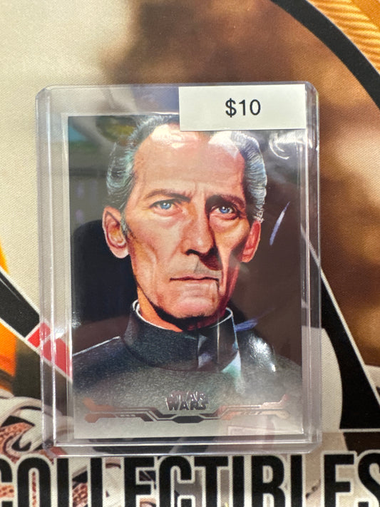 Topps Star Wars Stellar Signatures Grand Moff Tarkin By: Jamison Murdock Stellar Art Card
