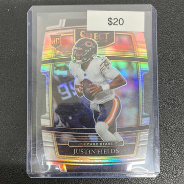 2021 Select Justin Fields Die-Cut Rookie