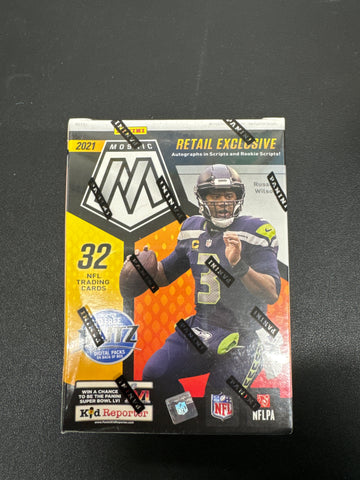 2021 Mosaic NFL blaster orange fluorescent