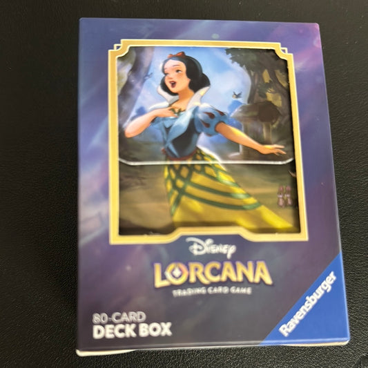 Lorcana Ursula’s Return Snow White Deck box