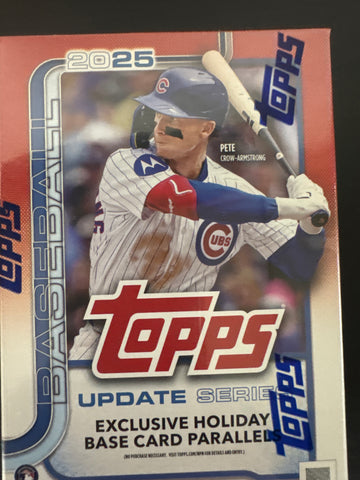2025 Topps Update MLB blaster
