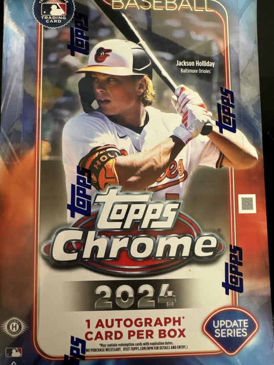 2024 Topps Chrome Update MLB hobby