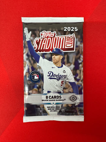 2025 Topps Stadium Club MLB Hobby Pack