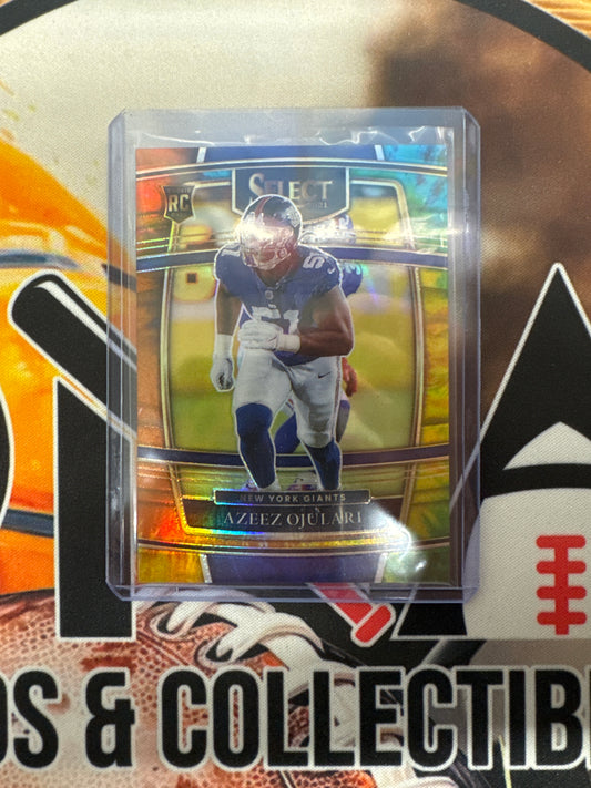 2021 Panini Select NFL Azeez Ojulari Rookie Tie-Dye /25