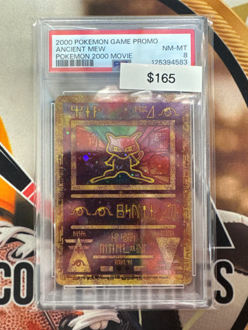 Pokémon Ancient Mew Movie Promo PSA 8
