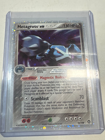 Pokemon Metagross ex 95/108 Power Keepers DM