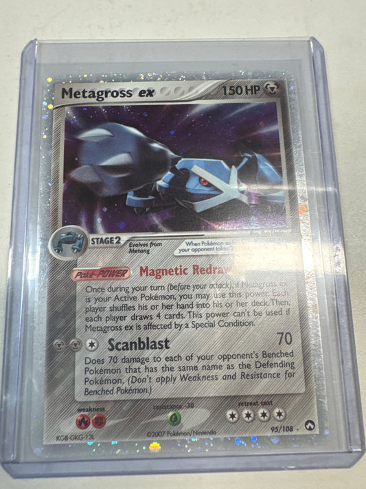 Pokemon Metagross ex 95/108 Power Keepers DM