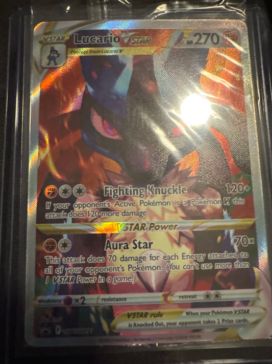 Pokemon Lucario Vstar SWSH291 Promo Crown Zenith sealed