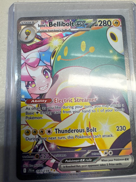 Pokemon Iono’s Bellibolt ex 183/159 Journey Together