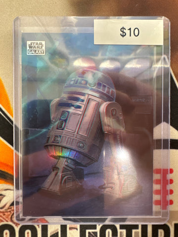 2026 Topps Chrome Star Wars Galaxy R2-D2 Power Of The Force Refractor