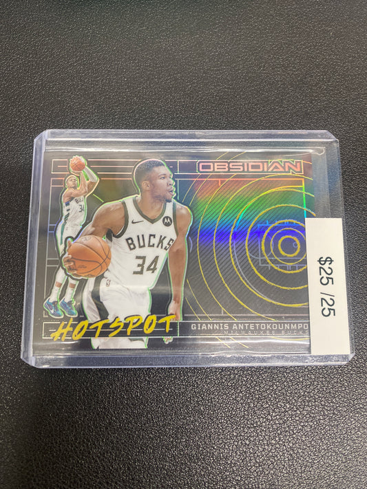 2023-24 NBA Obsidian Giannis Antetokounmpo Hotspot /25