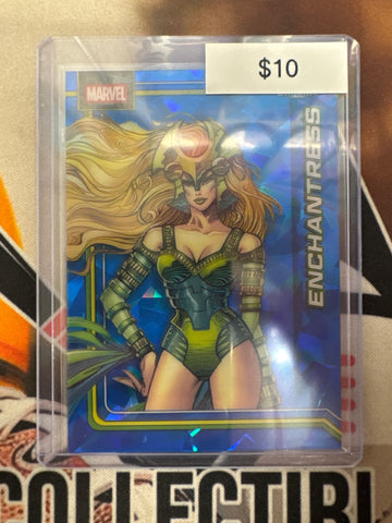 2026 Topps Chrome Marvel Sapphire Enchantress Base
