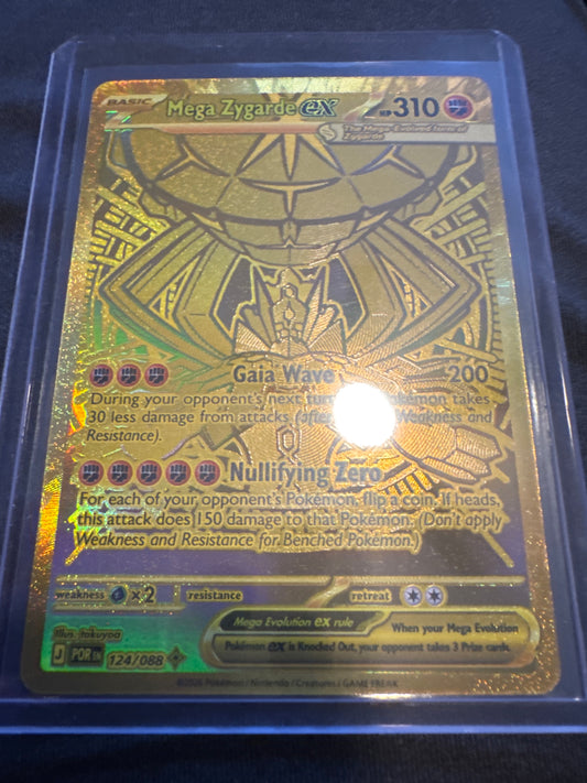 Pokemon Mega Zygarde ex 124/088 Perfect Order