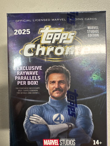 2025 Topps Chrome Marvel Studios Blaster