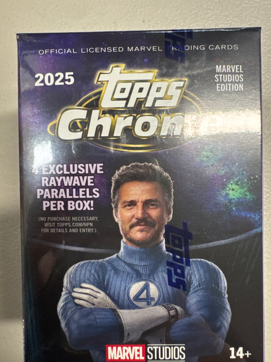 2025 Topps Chrome Marvel Studios Blaster