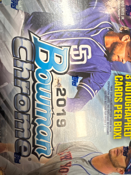 2019 Bowman Chrome MLB HTA Choice hobby