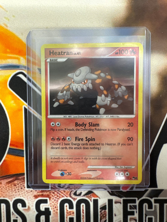 Pokémon Heatran Lv. 41 1/17 Pop Series 8 Holo Rare