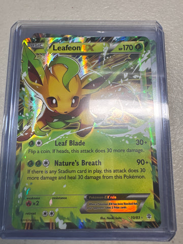 Pokémon Leafeon EX Generations 10/83 LP