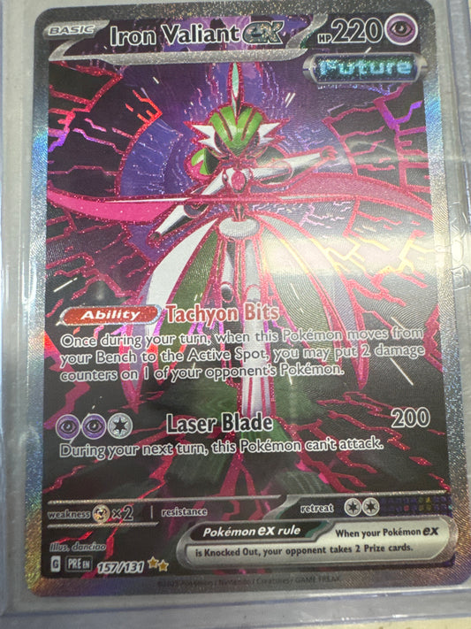 Pokemon Iron Valiant ex 157/131 Prismatic Evolutions