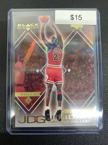 2000 Upper Deck Black Diamond Michael Jordan Diamond Gallery JDG 1984-1998