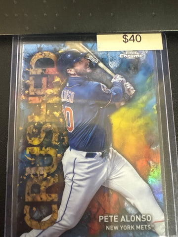 2023 Topps Chrome Pete Alonso Crushed