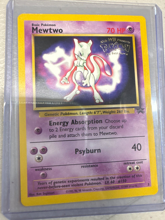 Pokemon Mewtwo WOTC Promo 3