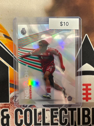 2026 Topps Finest English Premier League Rio Ngumoha Rookie Swerve