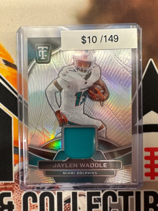 2024 Panini Totally Certified NFL Jaylen Waddle Silver Relic /149