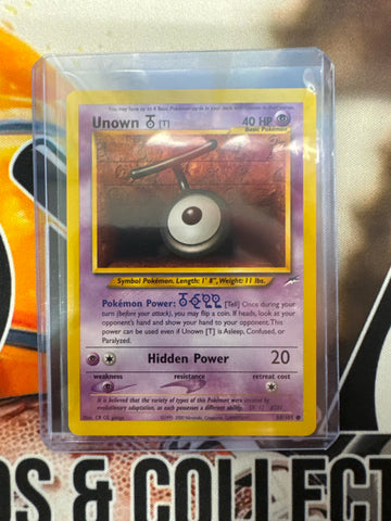 Pokémon Unown (T) Neo Destiny 88/105