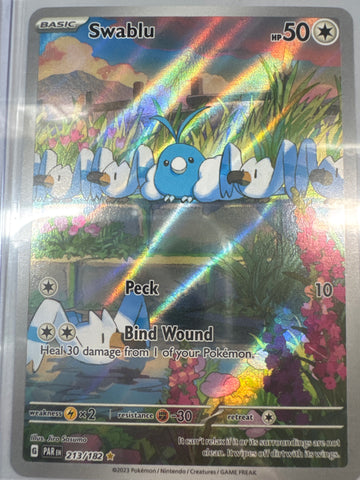 Pokemon Swablu 213/182 Paradox Rift