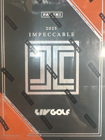 2025 Impeccable LIV Golf Hobby
