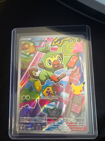 Pokemon Grookey MEP 052 promo