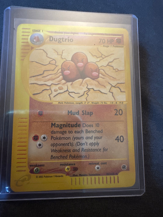 Pokémon Dugtrio Reverse Holo Expedition 10/165 HP