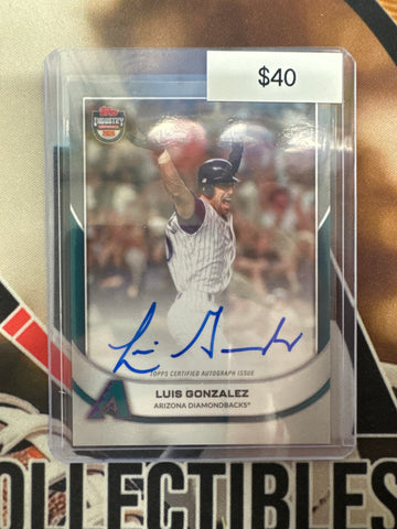 2026 Topps Industry Conference Luis Gonzalez Autograph