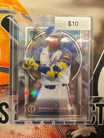 2026 Topps Tribute MLB Ronald Acuna Jr. Base Refractor