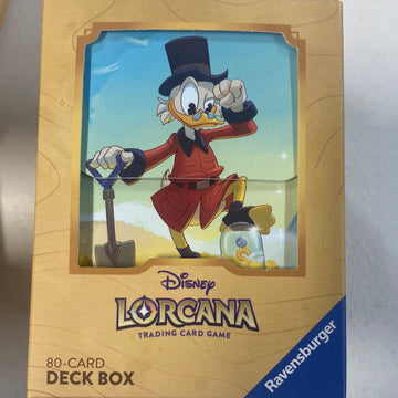 Lorcana Disney Scrooge McDuck deck box