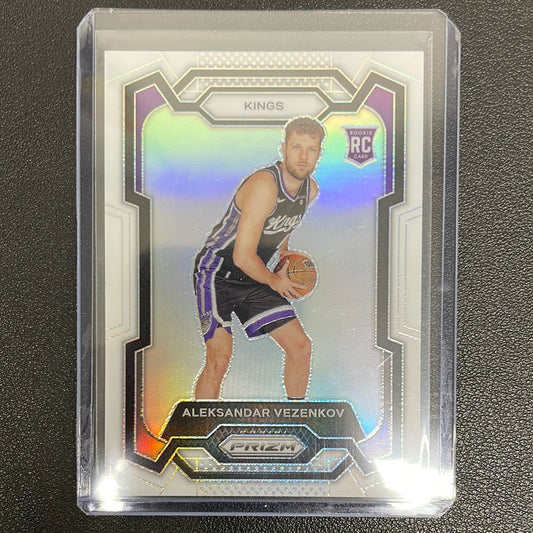 2023-24 Prizm Aleksandar Vezenkov Rookie White Prizm /175