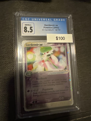 Pokemon Gardevoir ex 96/100 CGC 8.5