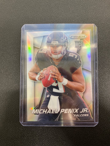 2024 Panini PRIZM NFL Michel Penix Jr Rookie Flashback Silver