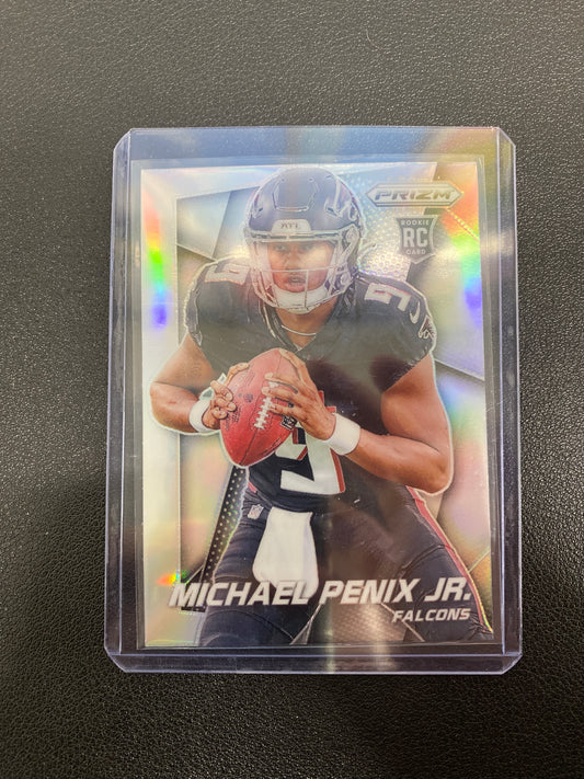 2024 Panini PRIZM NFL Michel Penix Jr Rookie Flashback Silver
