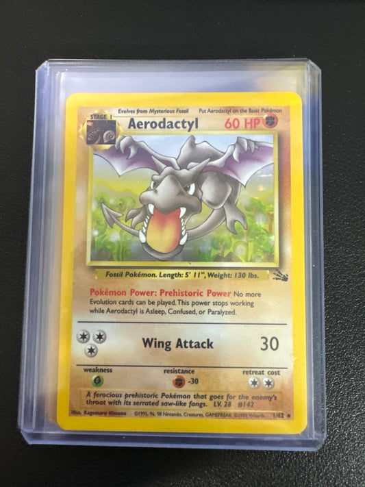 Pokémon Aerodactyl (Fossil) Holo 1/62