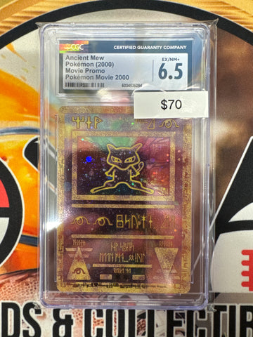 2000 Pokémon Ancient Mew Movie Promo CGC 6.5
