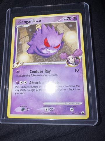 Pokemon Gengar GL 40/111 Rising Rivals
