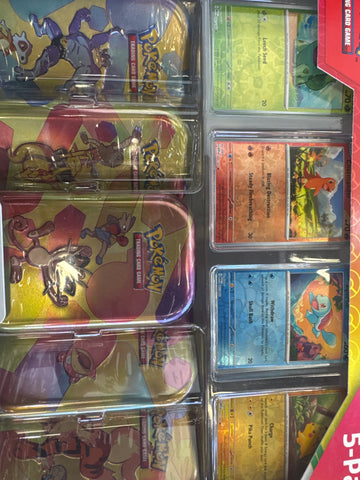 Pokemon 151 Mini tin collection box
