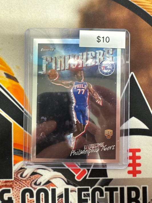 2026 Topps Finest NBA VJ Edgecombe Rookie Finishers Insert