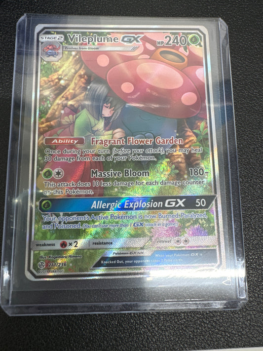 Pokemon Vileplume GX 211/236