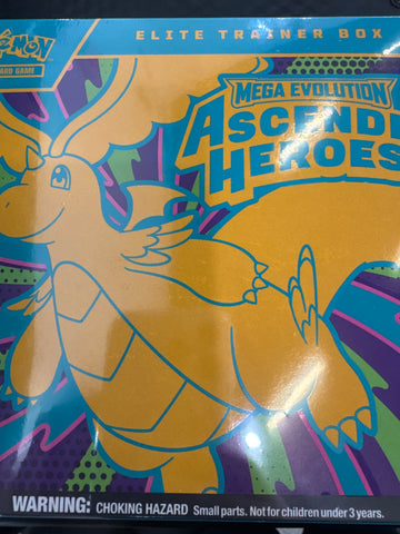 Pokemon Ascended Heroes Elite Trainer Box ETB