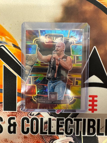 2024 Panini Select WWE “Stone Cold” Steve Austin Tie-Dye /25