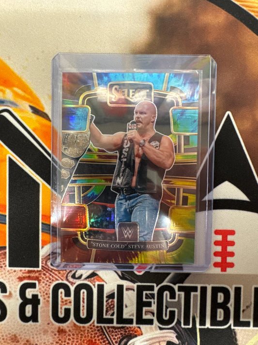 2024 Panini Select WWE “Stone Cold” Steve Austin Tie-Dye /25